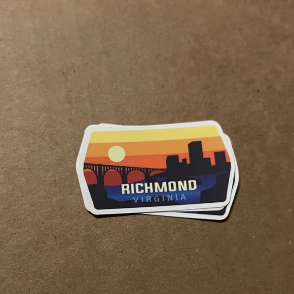 Richmond Virginia Matte Finish PVC Removable Waterproof Decor Accent St… - Picture 2 of 10
